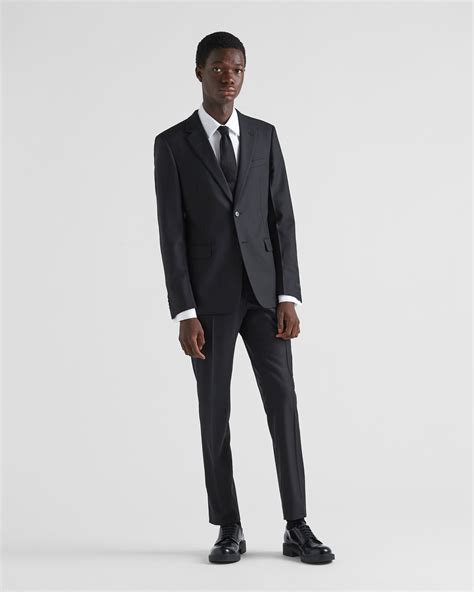 prada black tie suit|prada suit women.